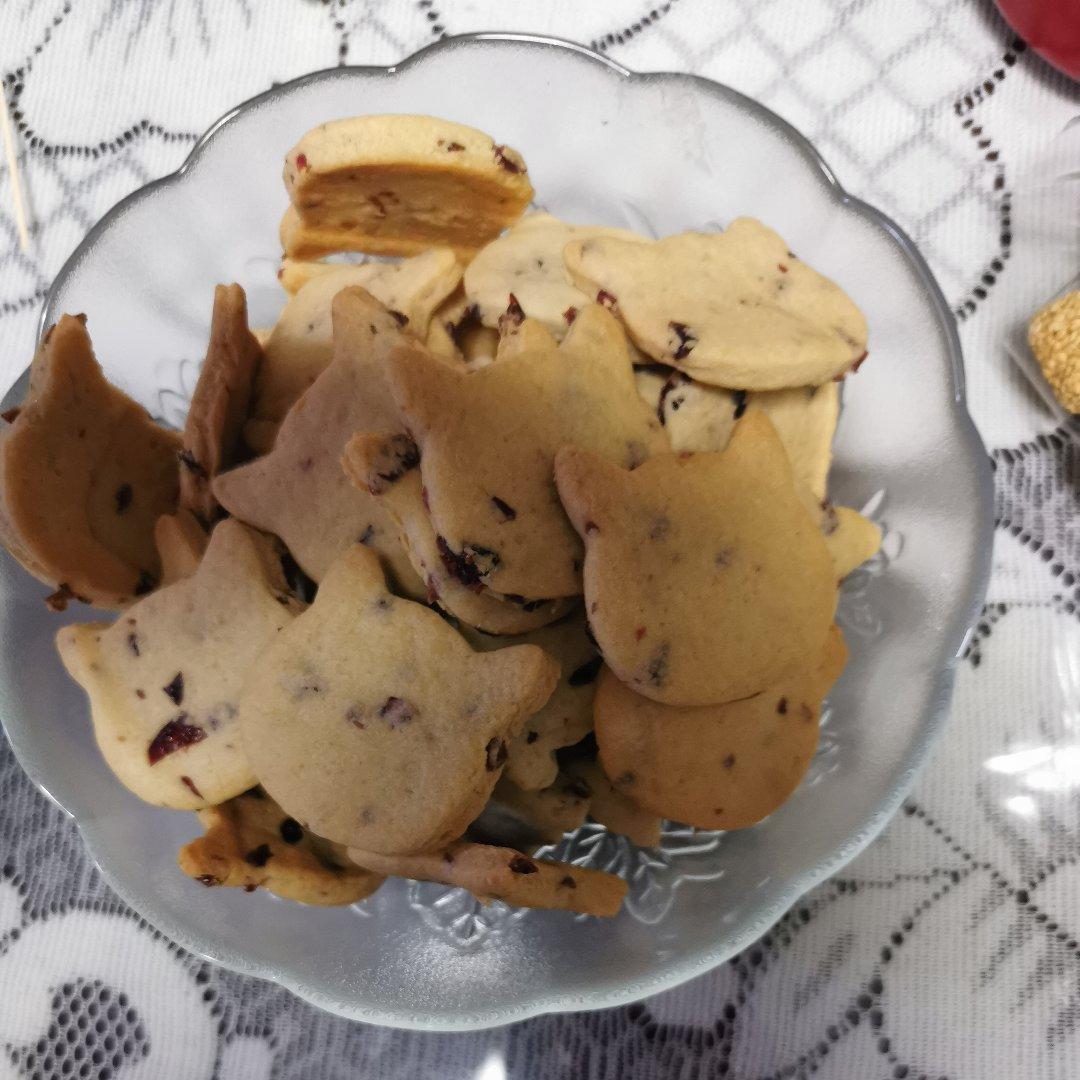 自制蔓越莓饼干