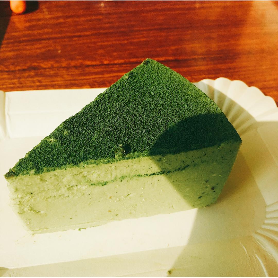 酸奶抹茶冻芝士蛋糕
