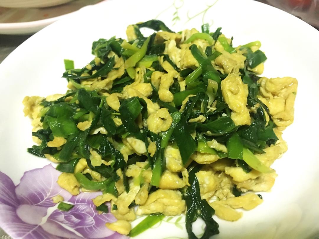 韭菜炒蛋