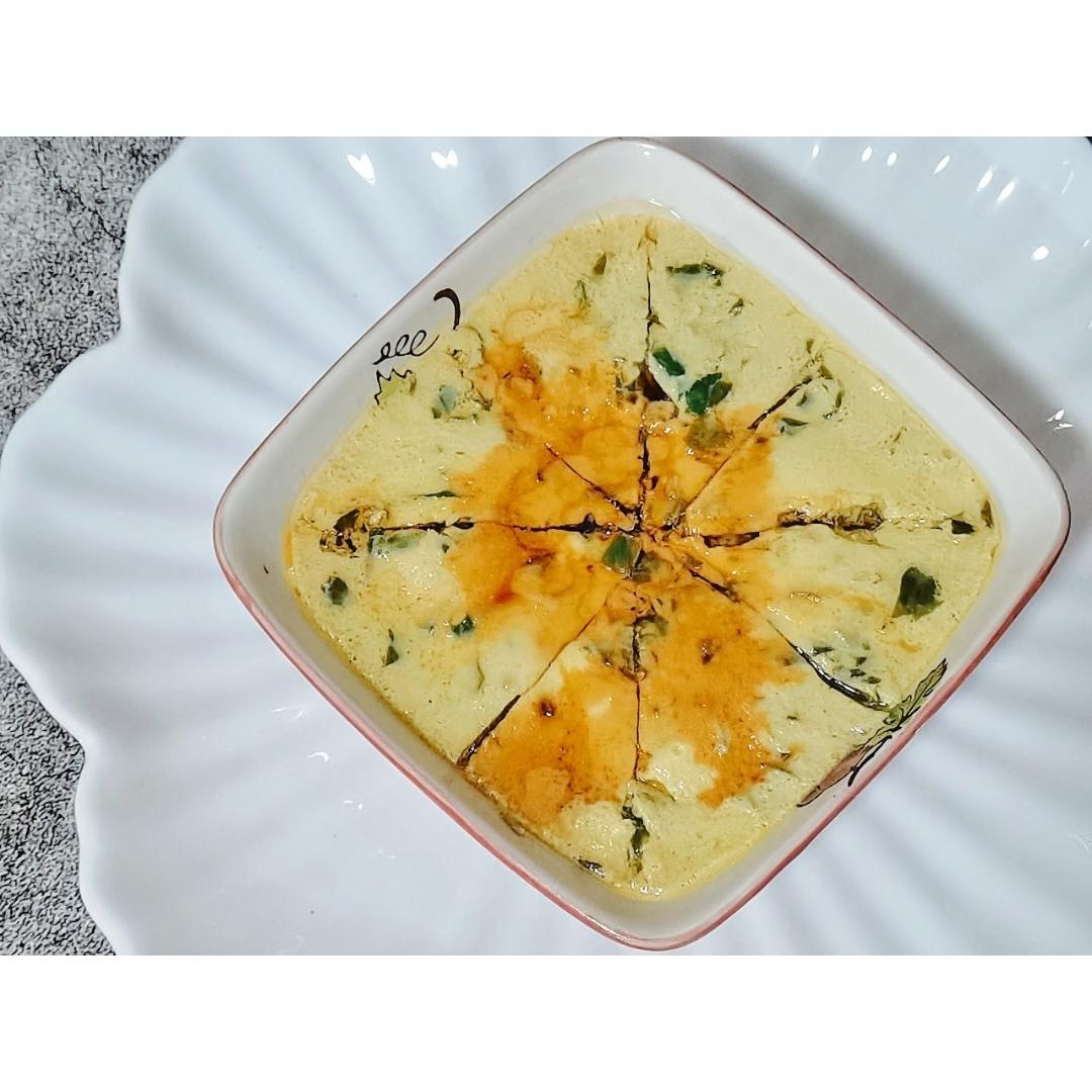 香椿鸡蛋羹