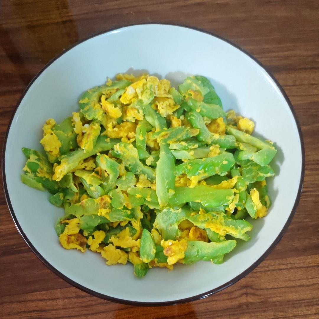 苦瓜炒蛋（清火菜）