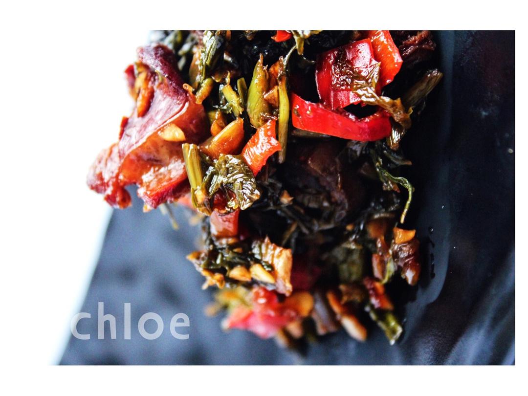 开胃小菜 | 雪菜炒鸡胗的做法