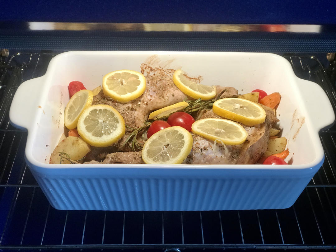 法式香料烤鸡腿