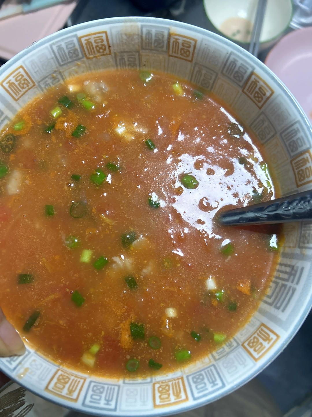 酸爽开胃的番茄肉片汤！大人小孩都爱吃！