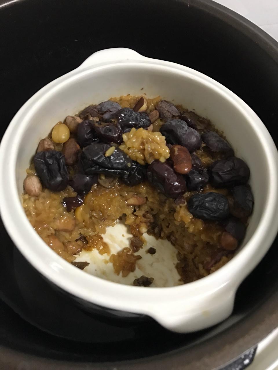 云蒂做的甑糕(镜糕)红枣蜜豆糯米糕(电压力锅)