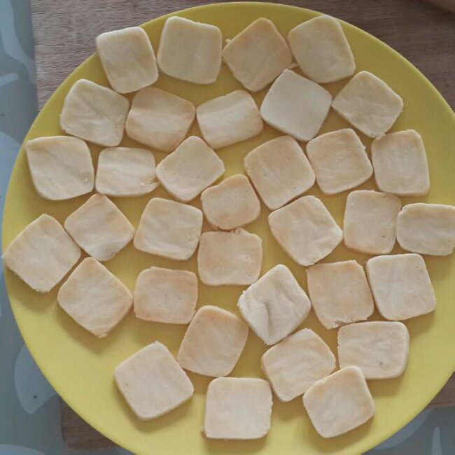 【炼乳脆饼•硬】非常简单的硬饼干