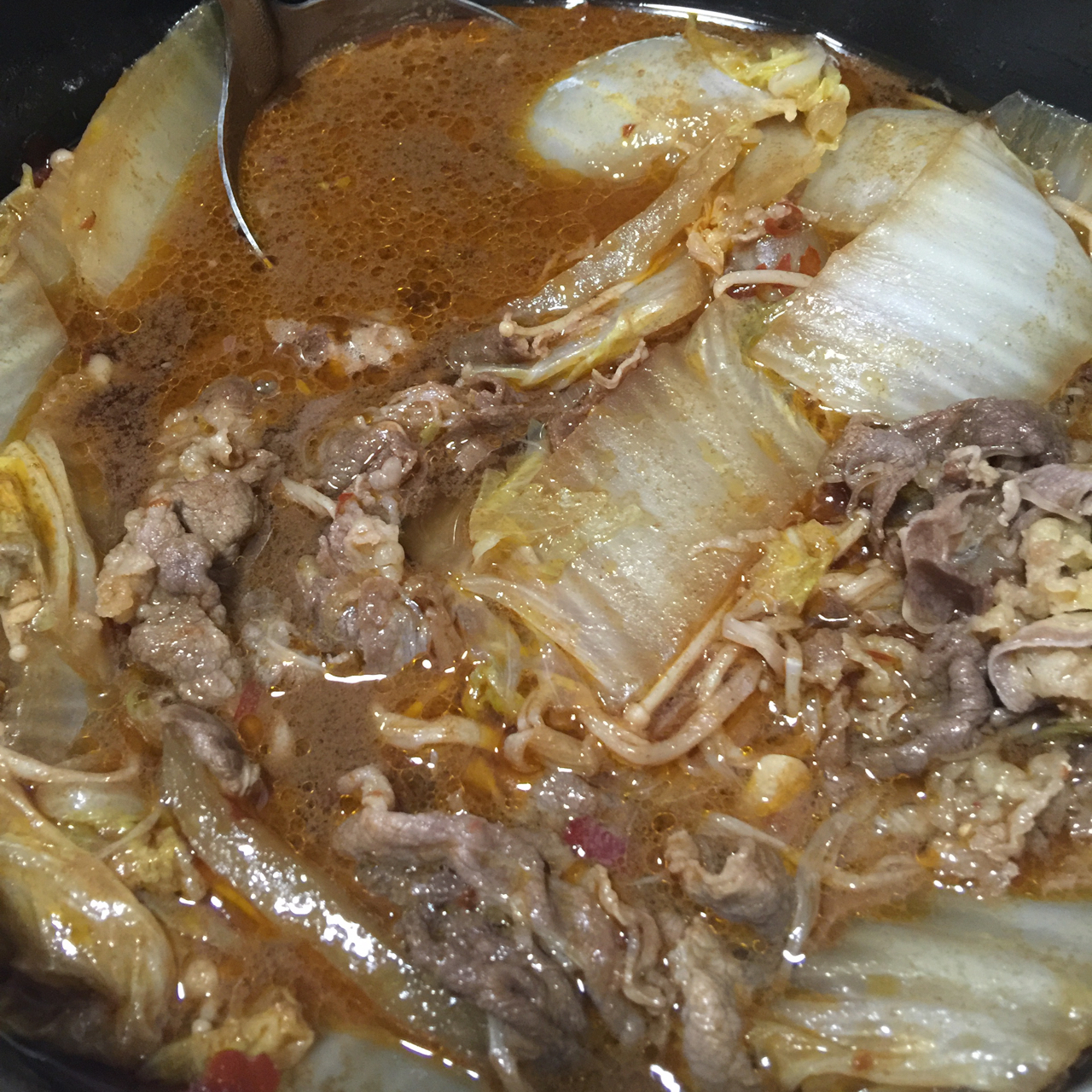 金针菇肥牛