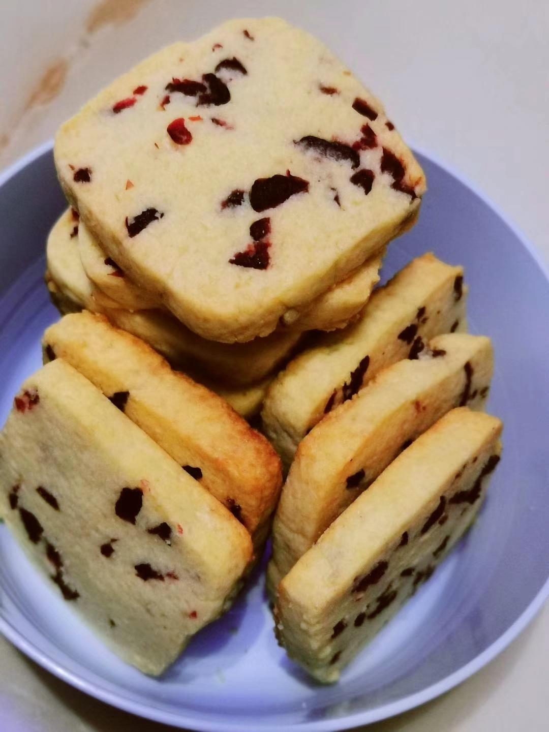 新手不会失败的蔓越莓曲奇饼干