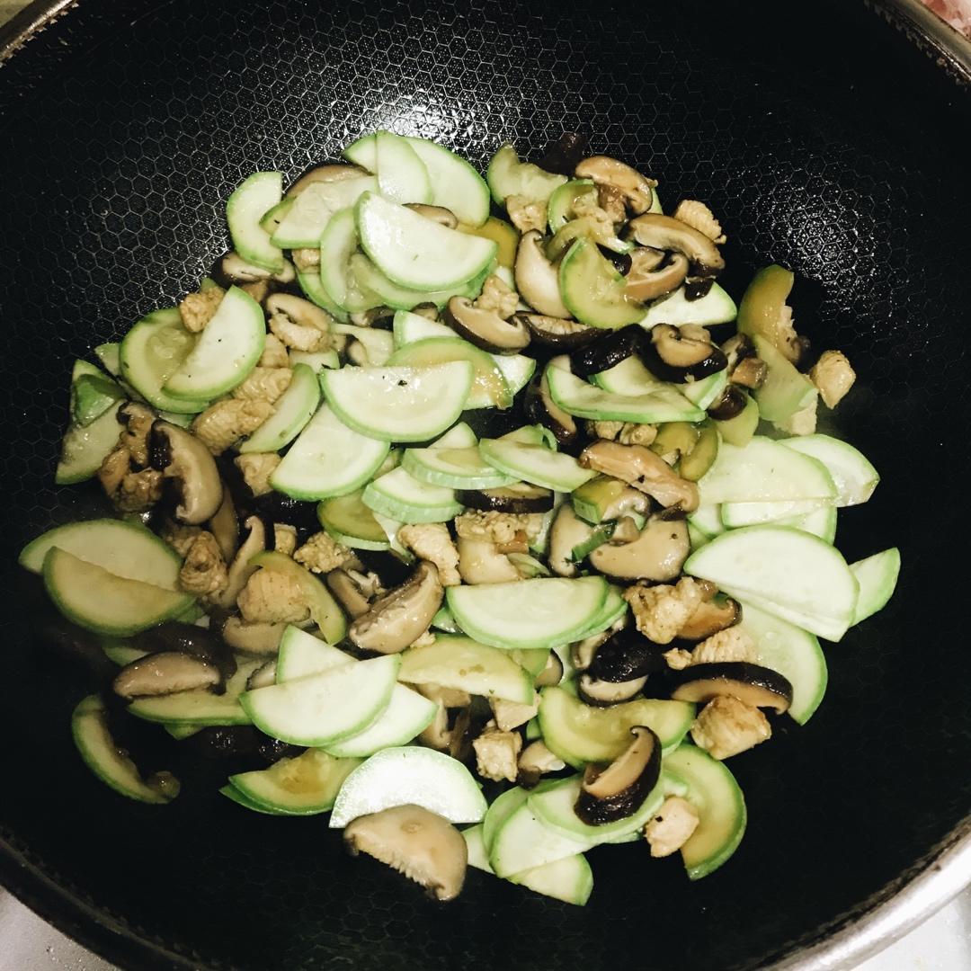 减脂三餐 | 清新田园鸡（十五分钟快手系列）