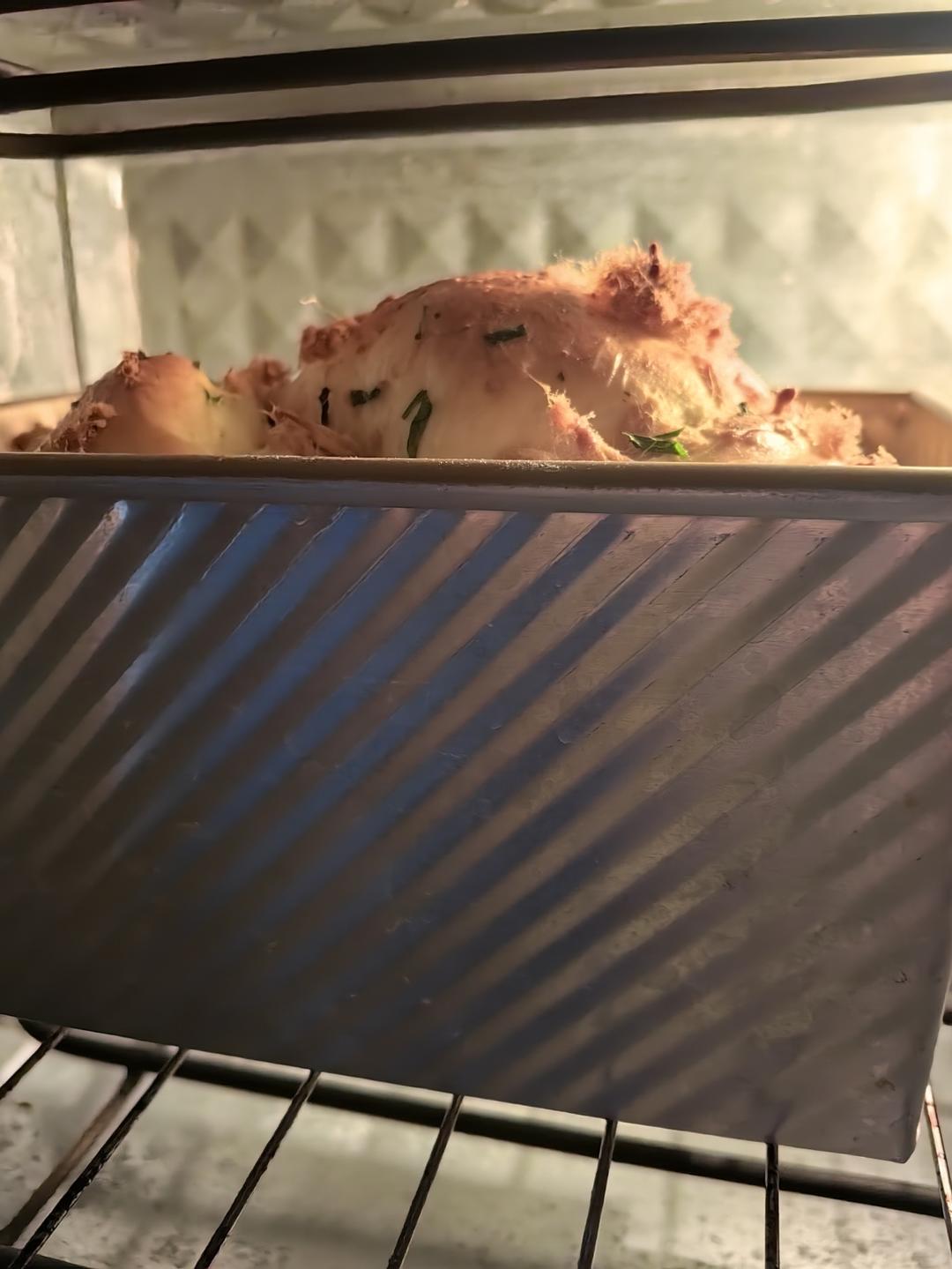 咸香松软～保姆级教程‼️葱香肉松手撕吐司