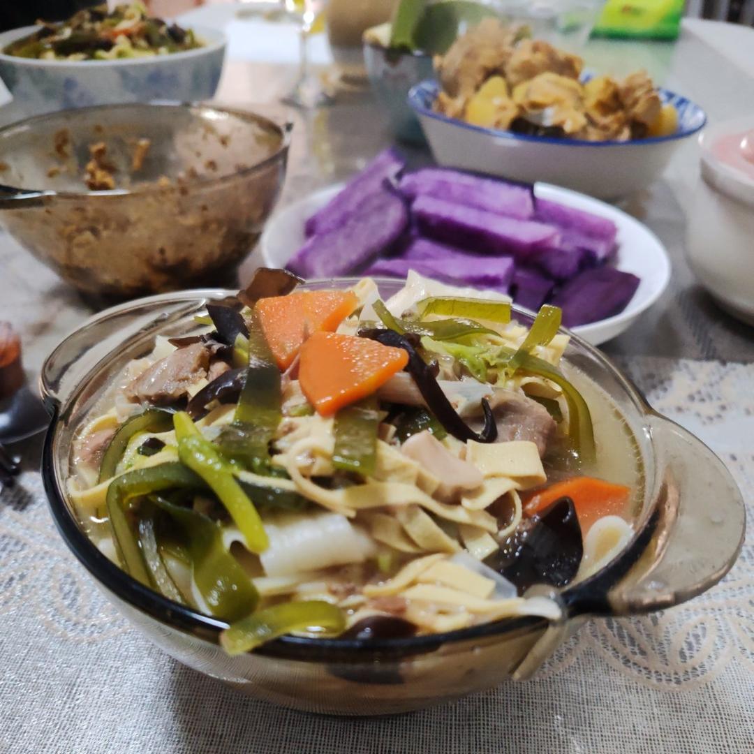 超简单的羊肉烩面