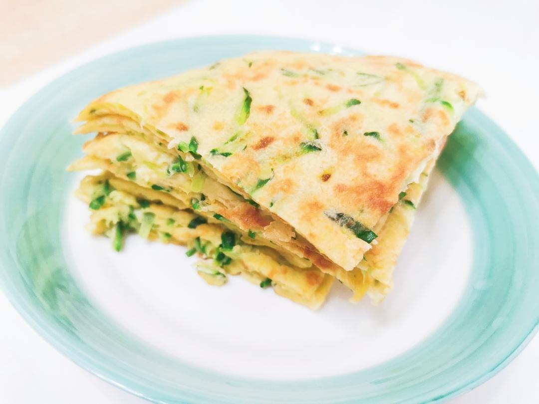 黄瓜鸡蛋煎饼的做法