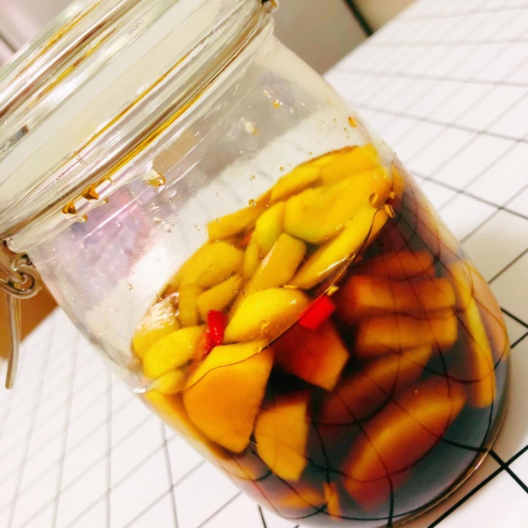 三步爽口酸酸辣辣腌萝卜片小咸菜