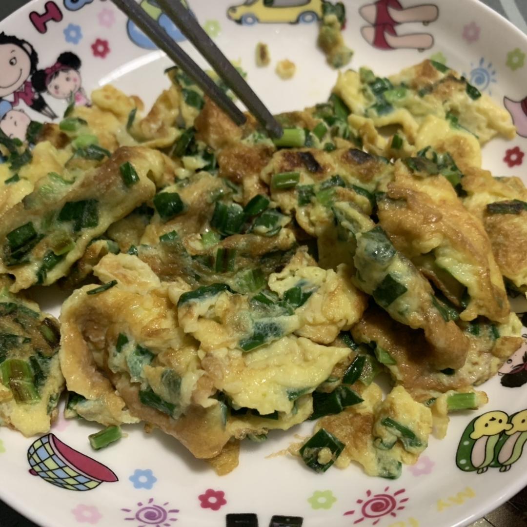 〈韭菜炒鸡蛋〉，超级家常菜🥢，欣小厨 😉