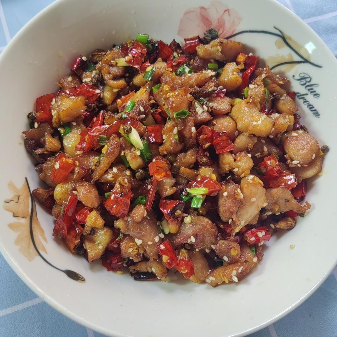 鲜香麻辣的辣子鸡丁