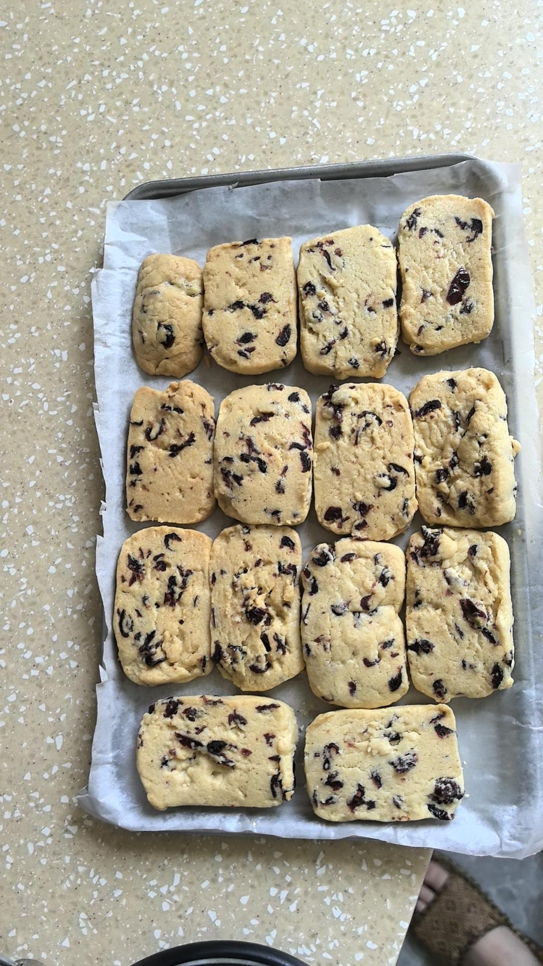 蔓越莓饼干 蔓越莓曲奇