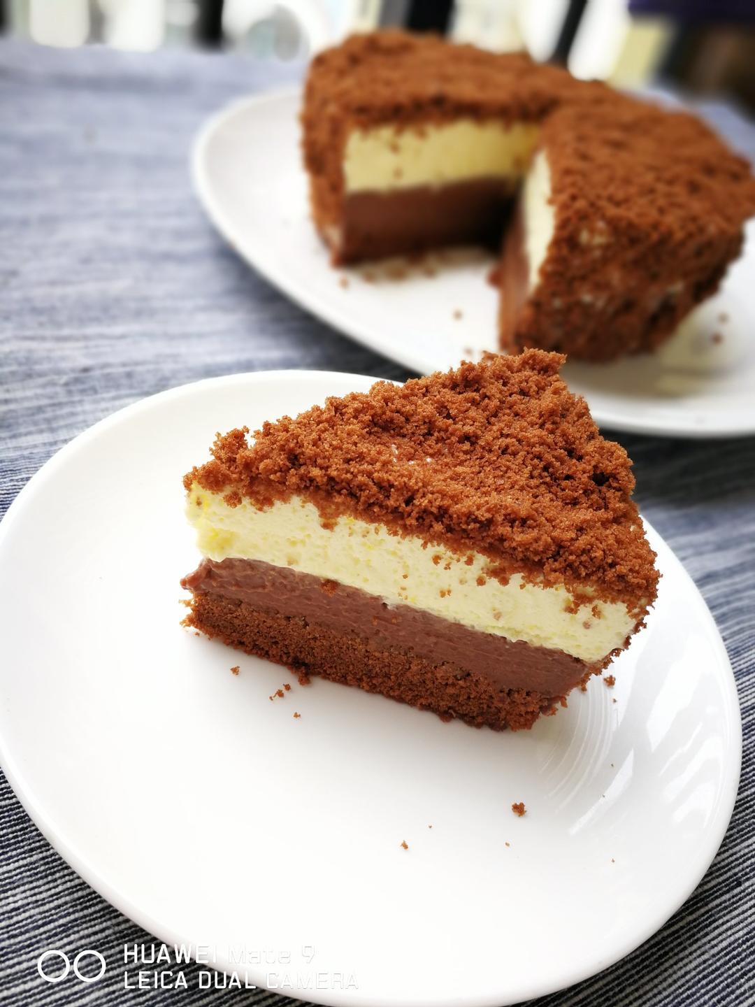 <LeTao> 巧克力双层芝士蛋糕配方大公开！！