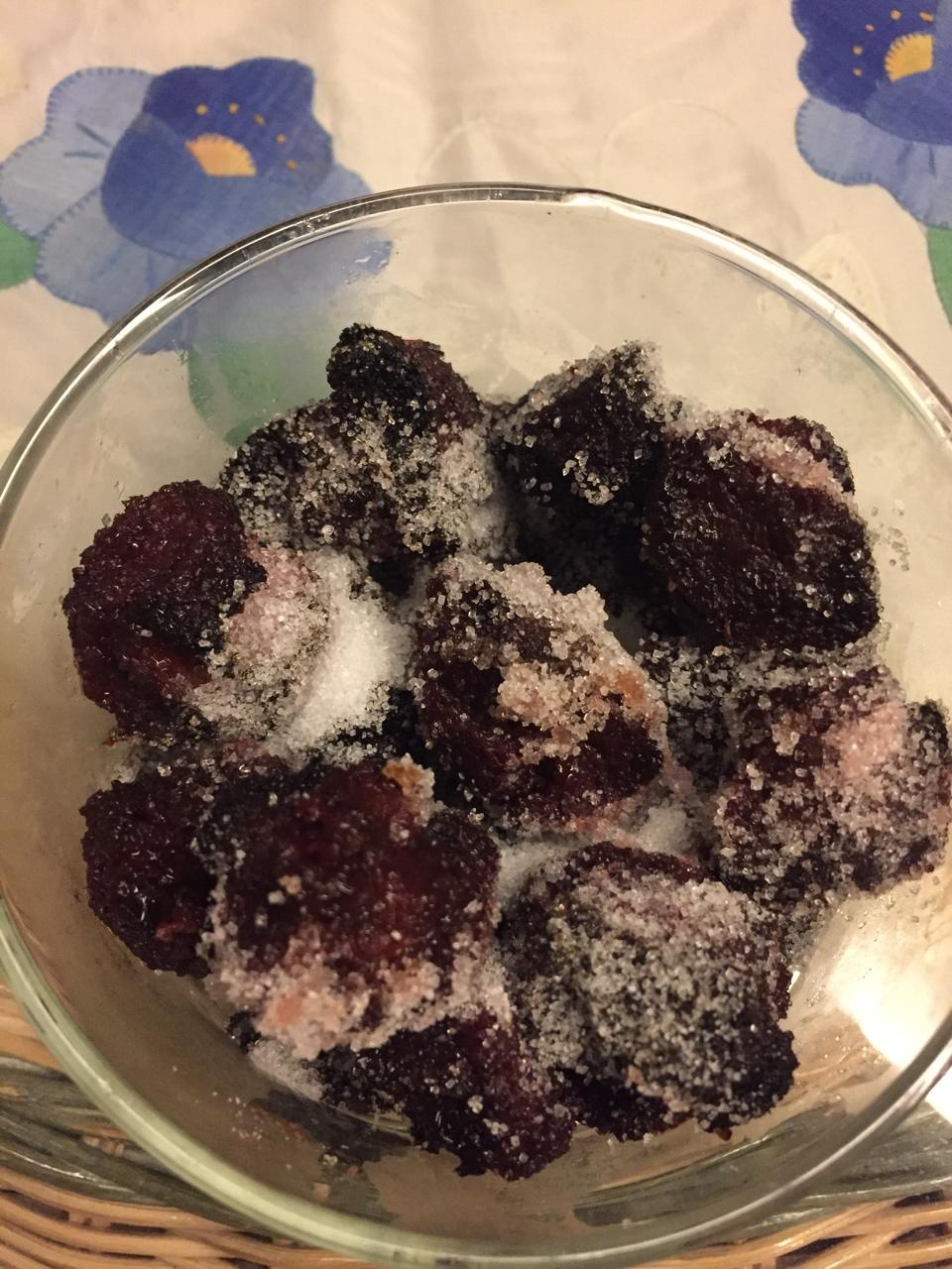 原汁原味的杨梅干