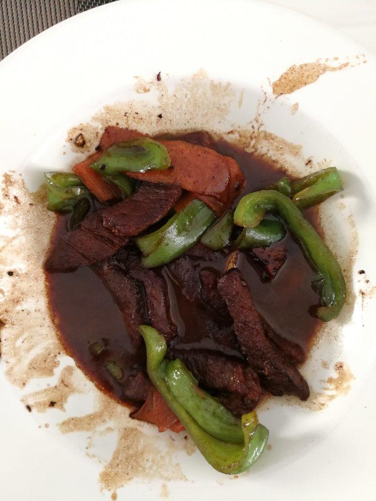 杭椒牛柳黑椒牛柳 终于找到炒出嫩牛肉的办法了 肉片肉丝都适用