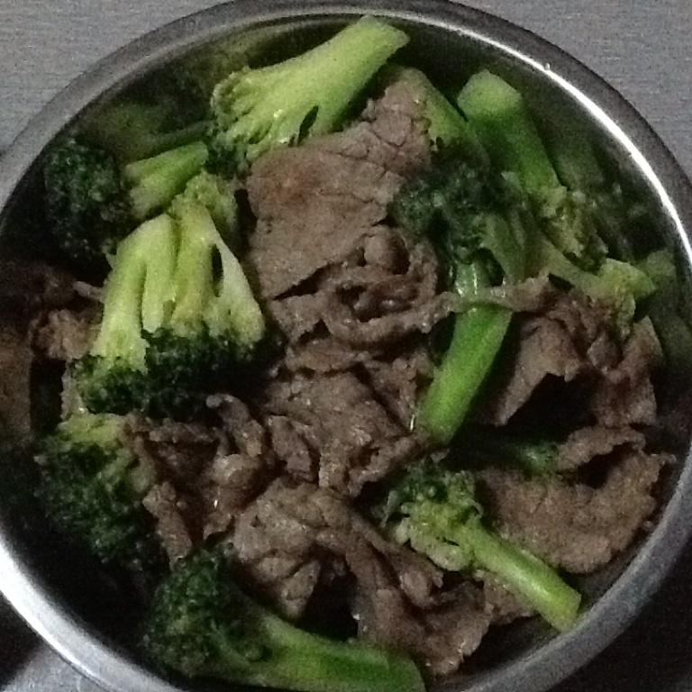 西兰花炒牛肉