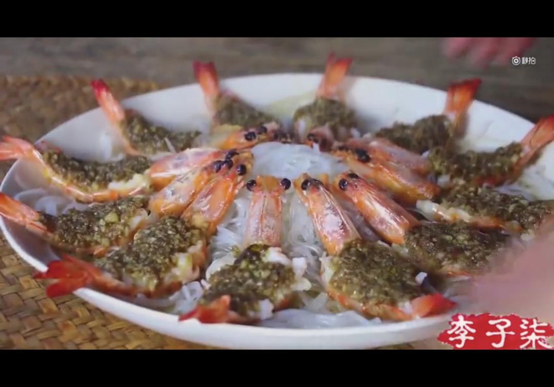 李子柒的花开富贵虾🦐的做法 步骤18