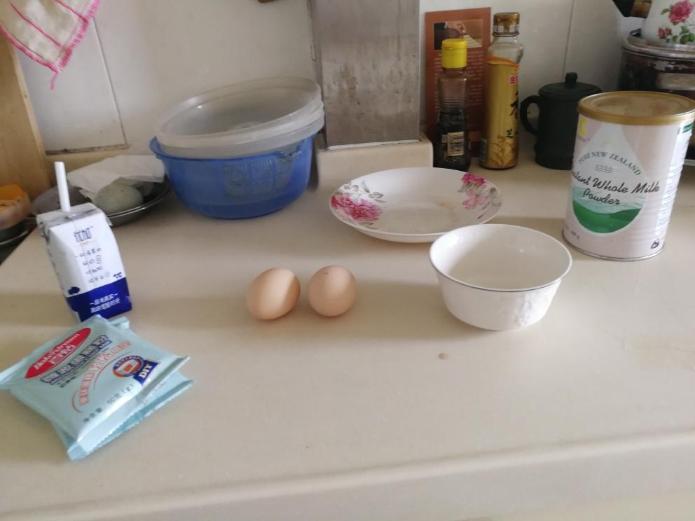 纯奶手撕吐司的做法 步骤1