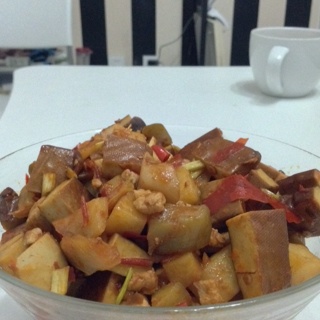 下饭神器---老干妈炒香干