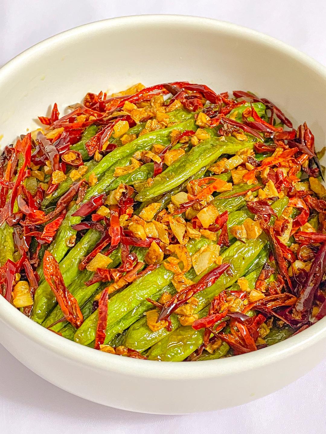 干煸四季豆的做法