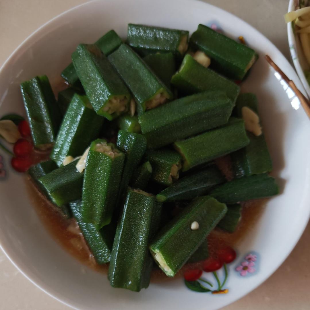蚝油秋葵
