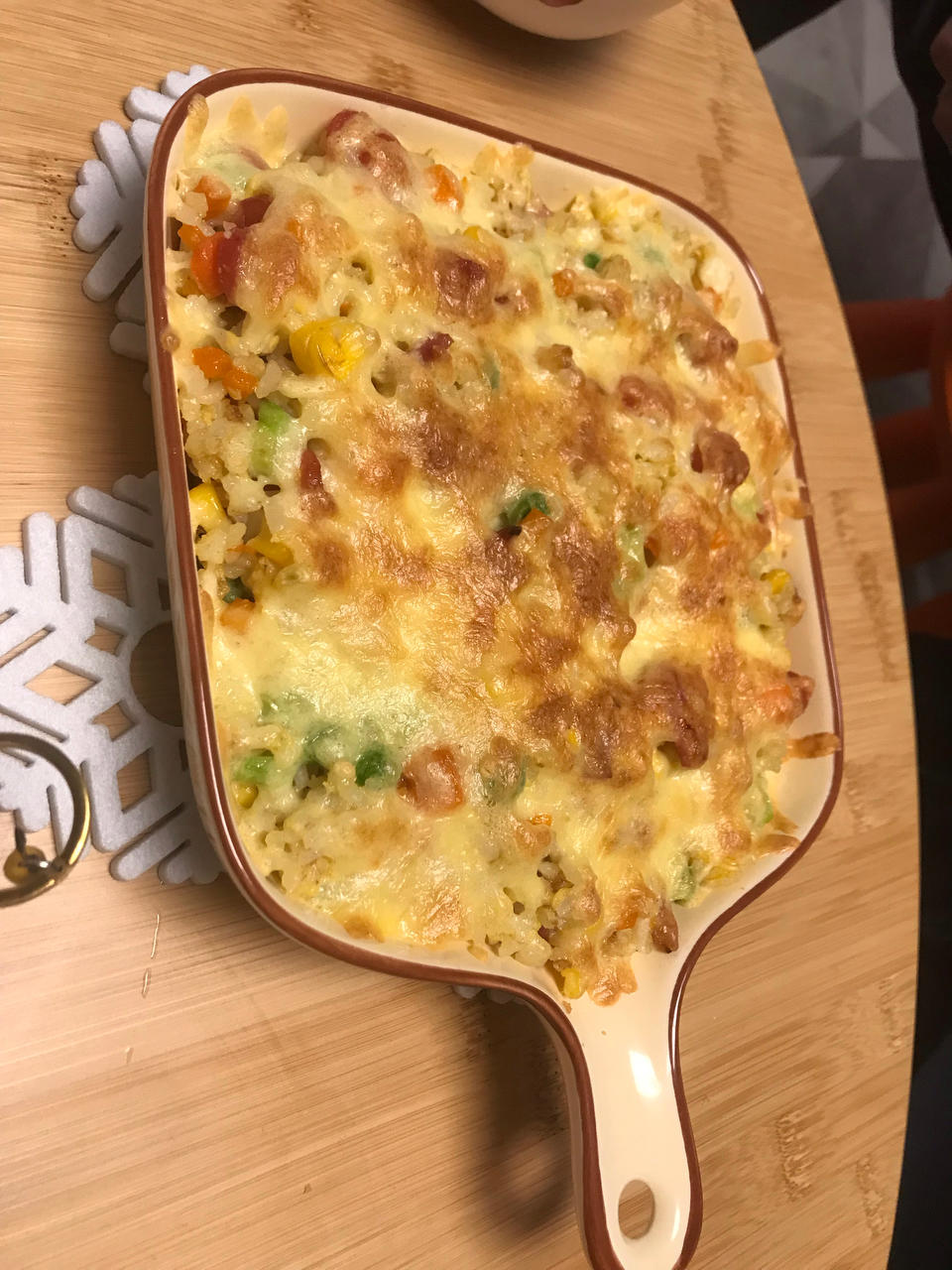 孩子超级爱吃的芝士焗饭