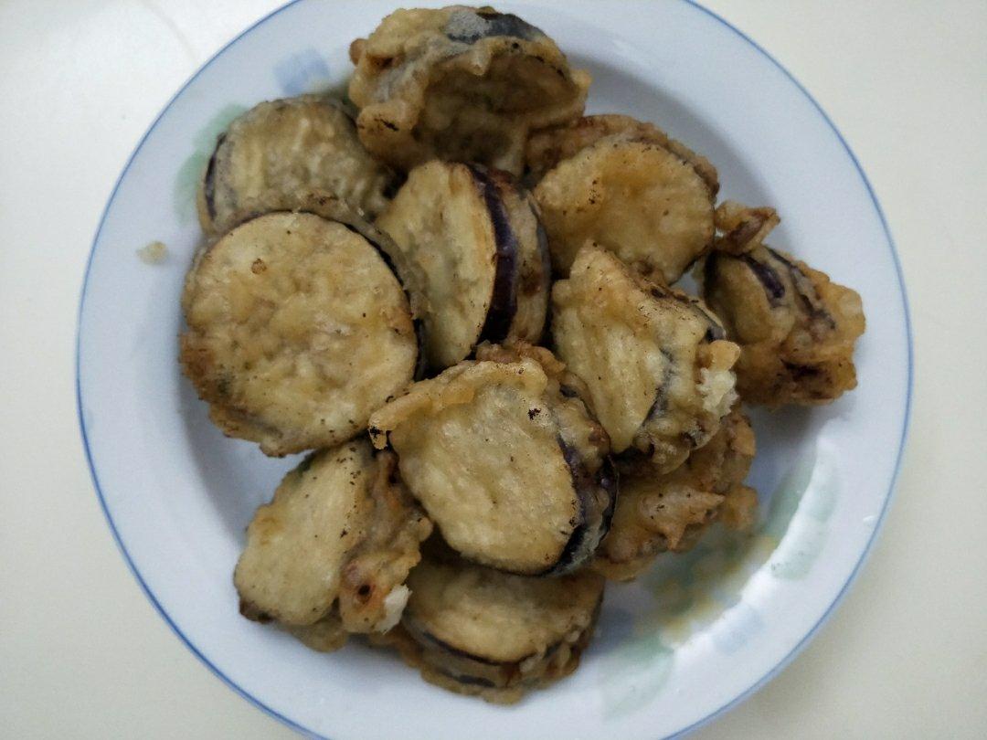 香炸茄盒-家乡的味道 Stuffed Fried Eggplant with Pork