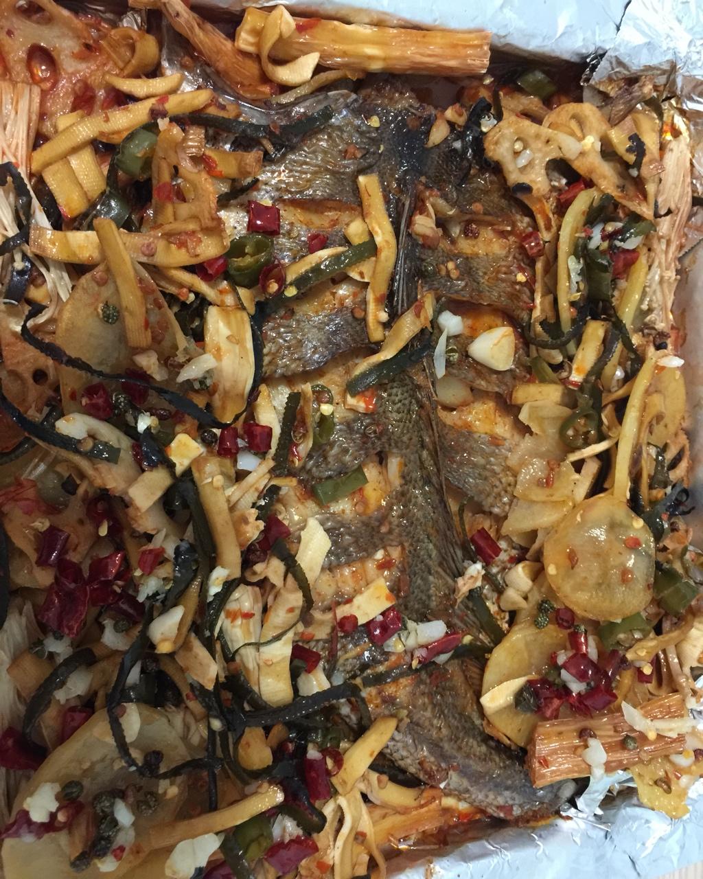 香辣烤鱼-烤箱版