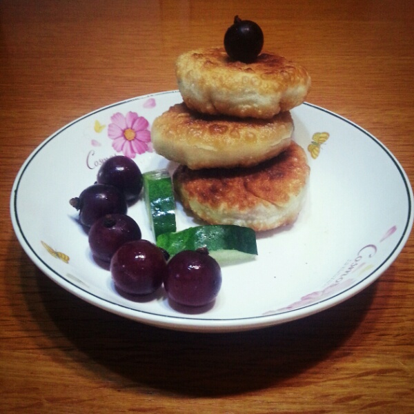 韭菜鸡蛋馅饼