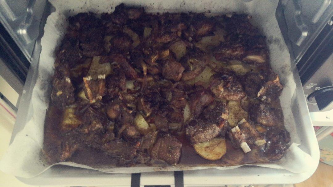 家庭烤羊排（最简单做法）