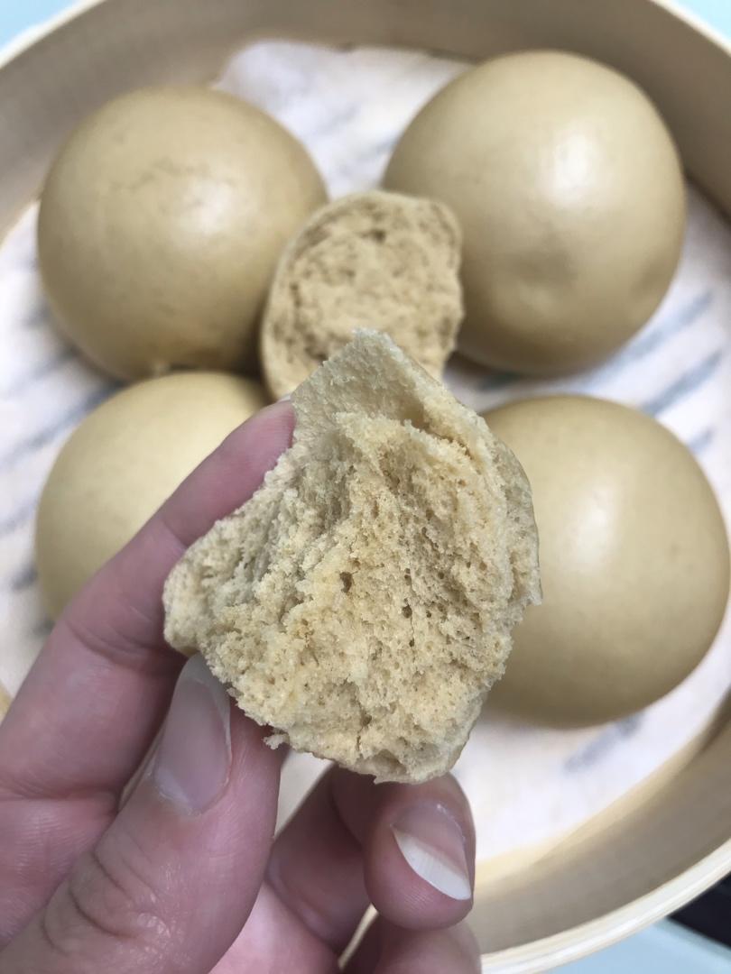 有着面包口感的红糖馒头（一次发酵）