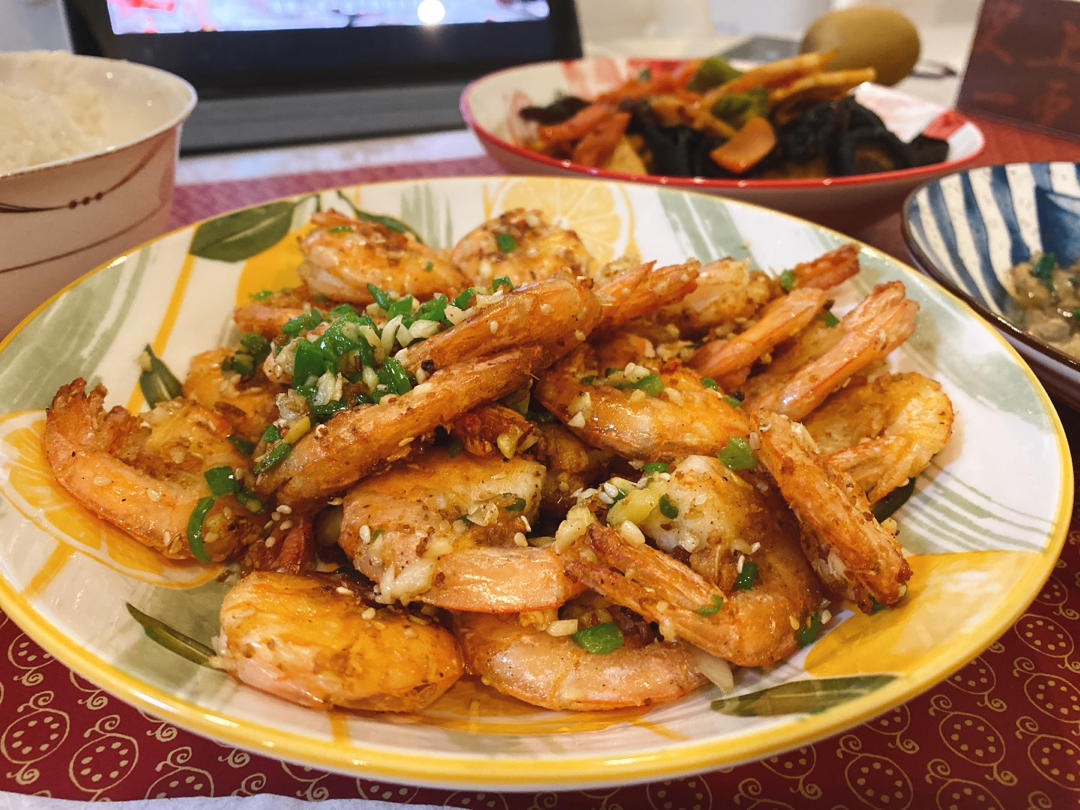 椒盐香脆大虾