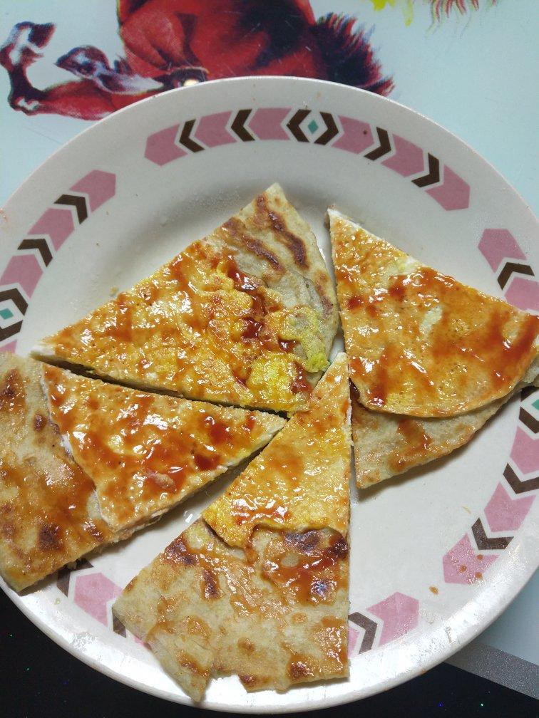 三分钟就可以做好孩子的早餐（手抓饼）