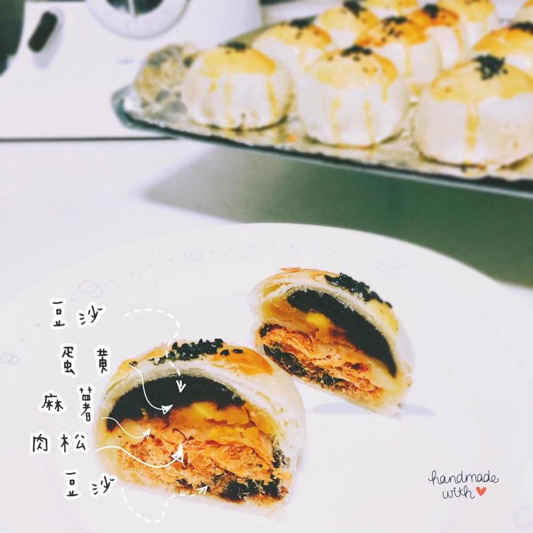 ㊙️网红麻薯肉松蛋黄酥🔥，好吃到爆‼️