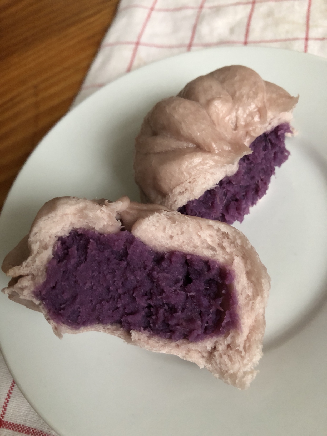 紫薯包子