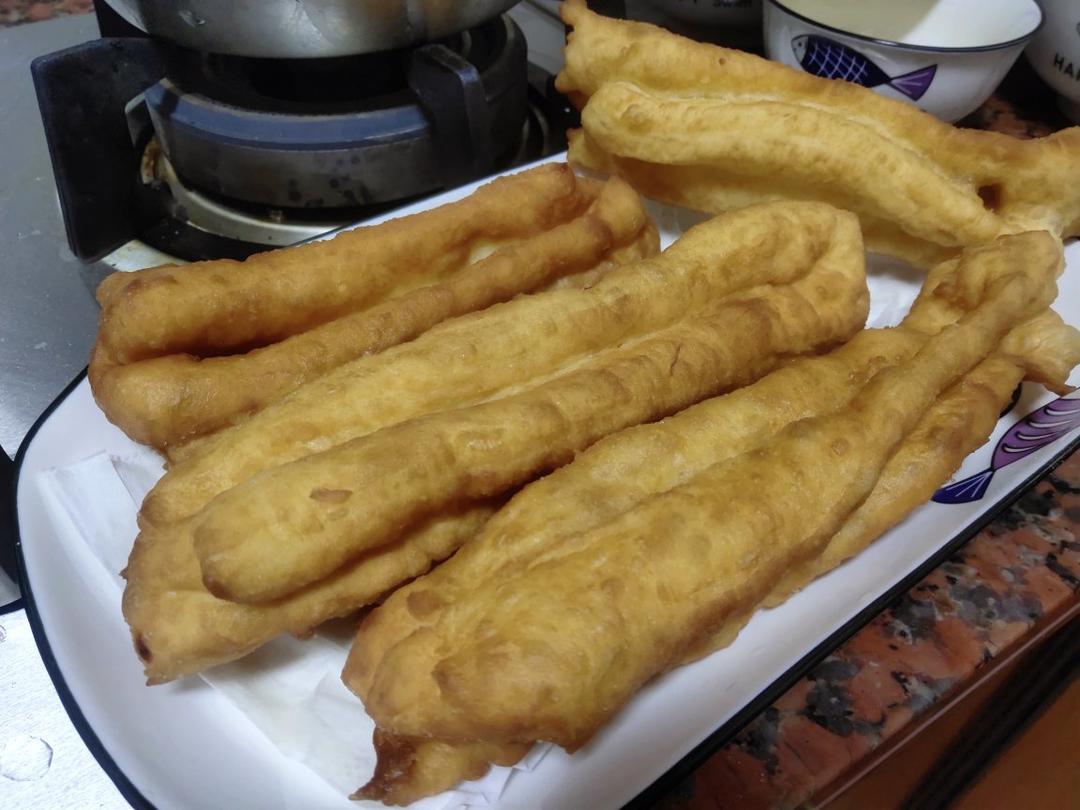 快手早餐～自制油条（酵母版，不含泡打粉、膨松剂）