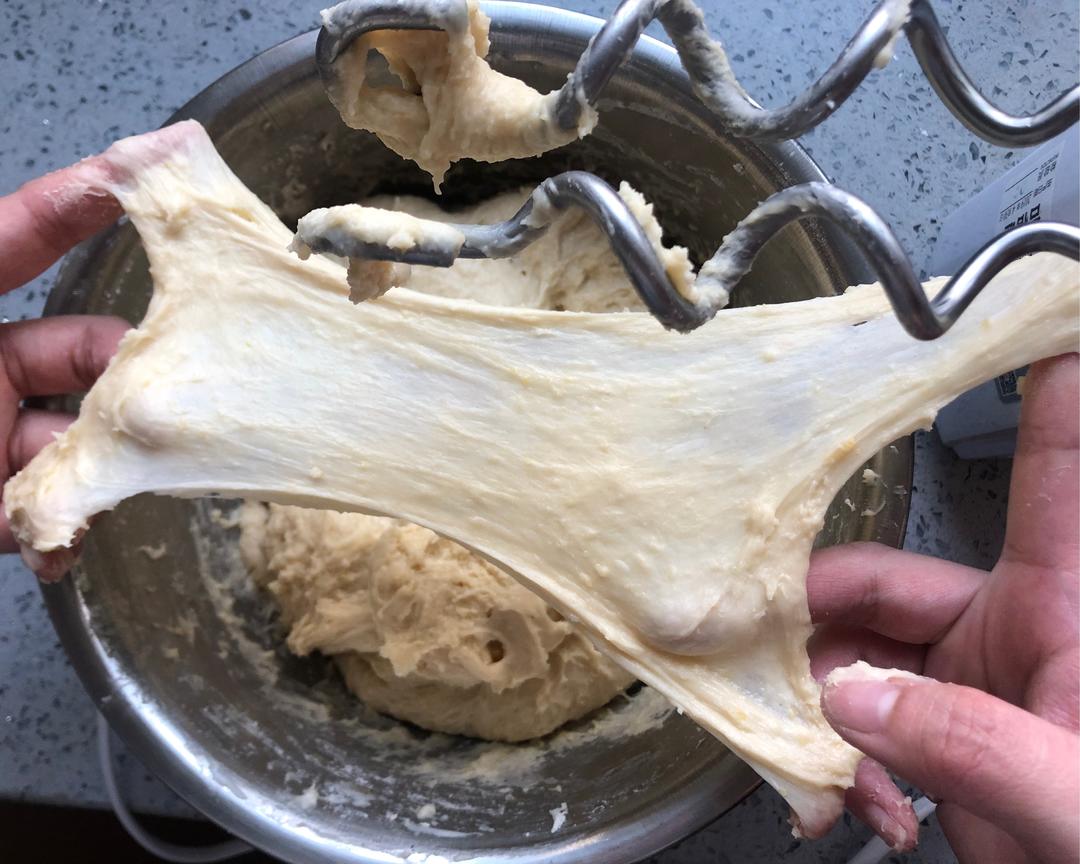 纯奶手撕吐司的做法 步骤1