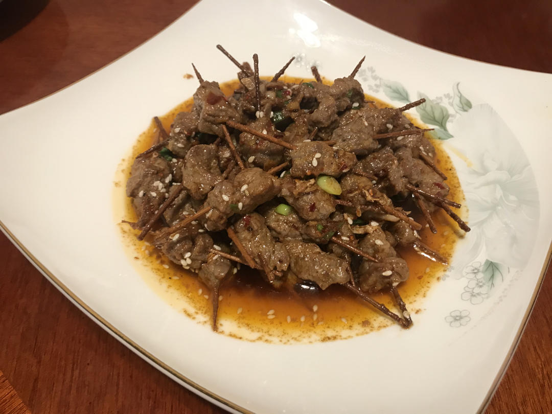 牙签牛肉