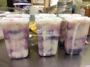 蓝莓酸奶雪糕的做法 步骤5