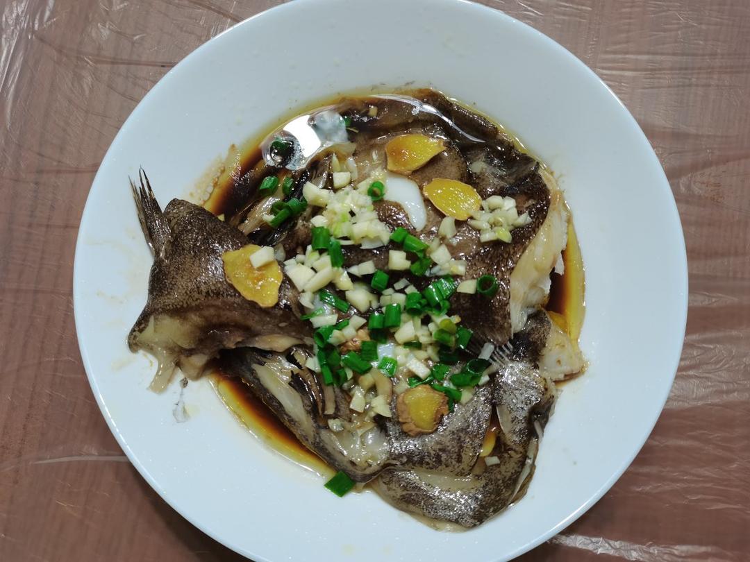 蒸鸦片鱼头（同鱼身做法一样）