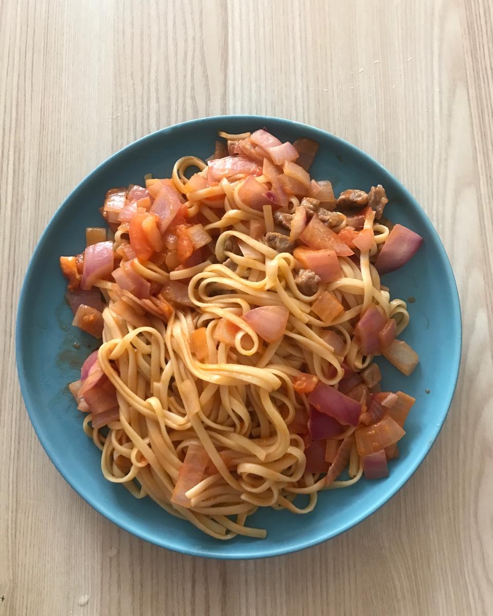 番茄肉酱意大利面