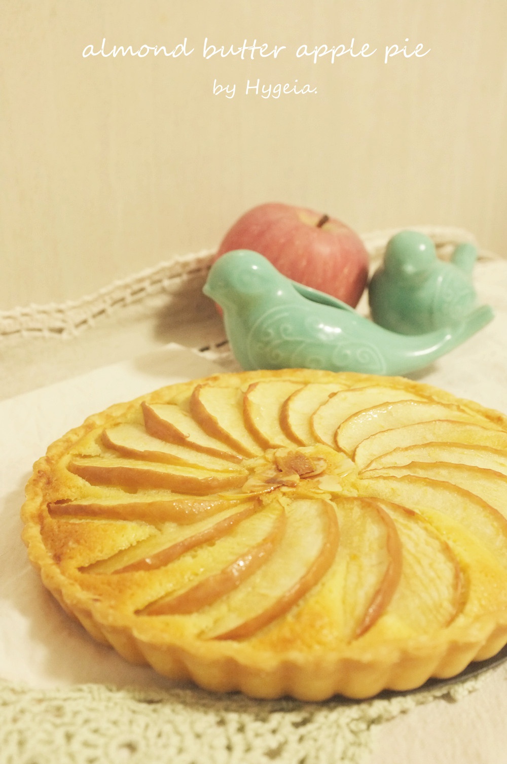 杏仁奶油苹果派