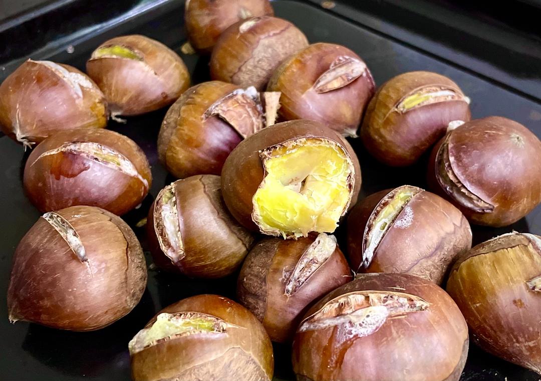 无油无糖版家常烤板栗——中式茶点和甜品（四十七）的做法