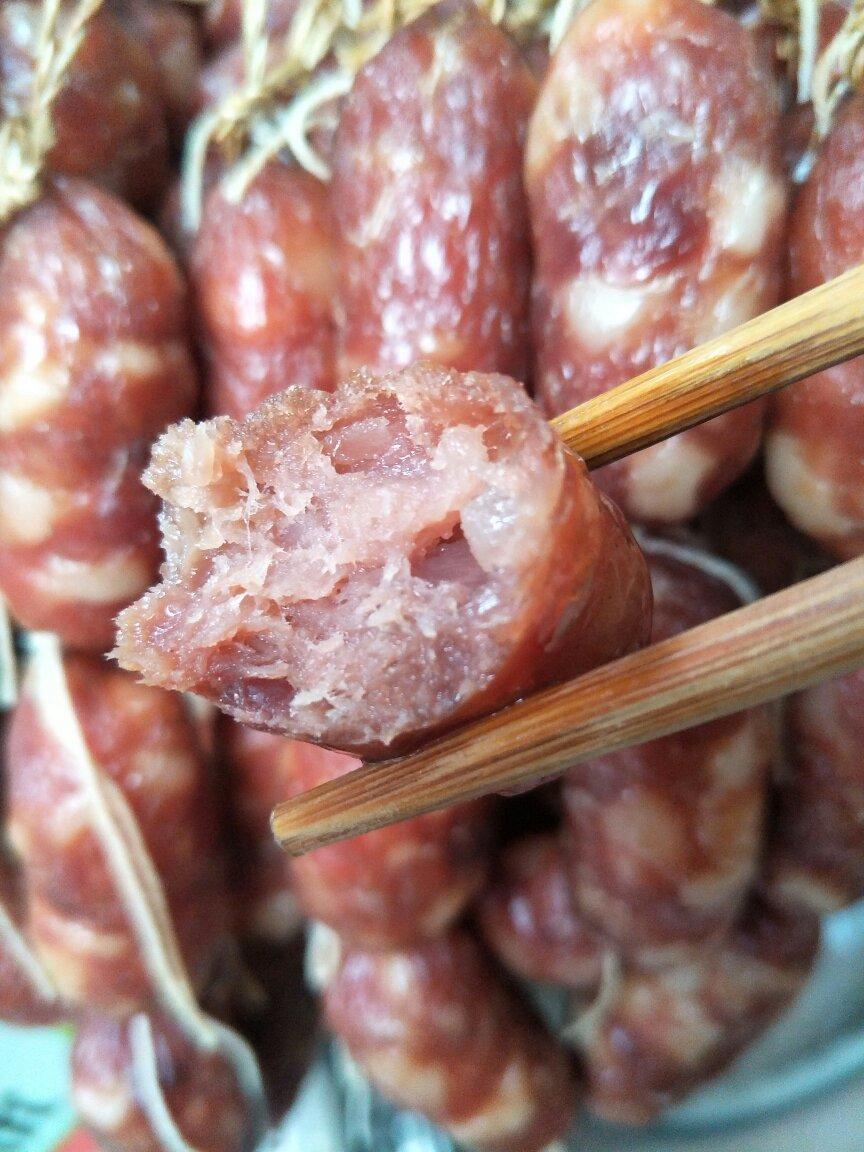 快乐少女0bxs做的自制腊肠