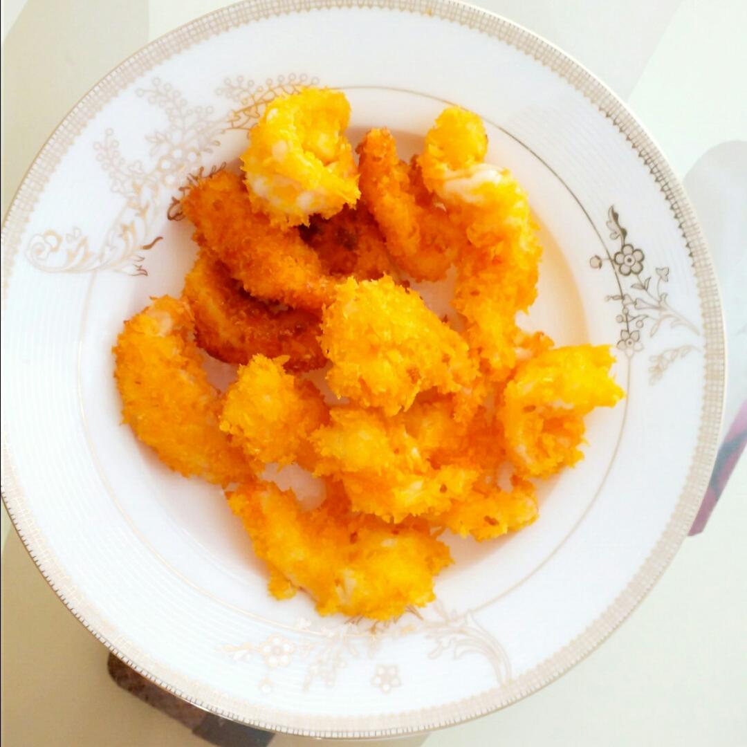 面包糠炸虾