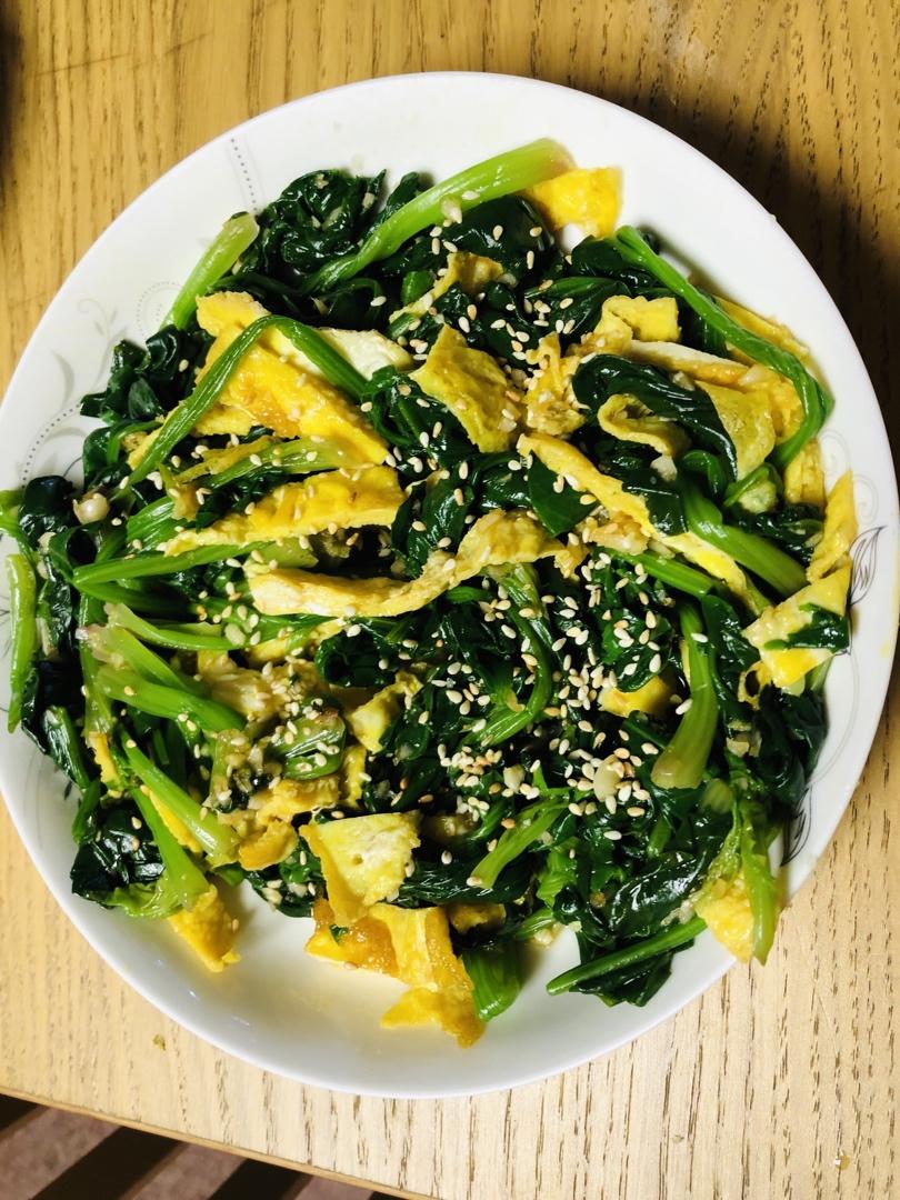 健康低脂凉拌菜—菠菜可以这样吃